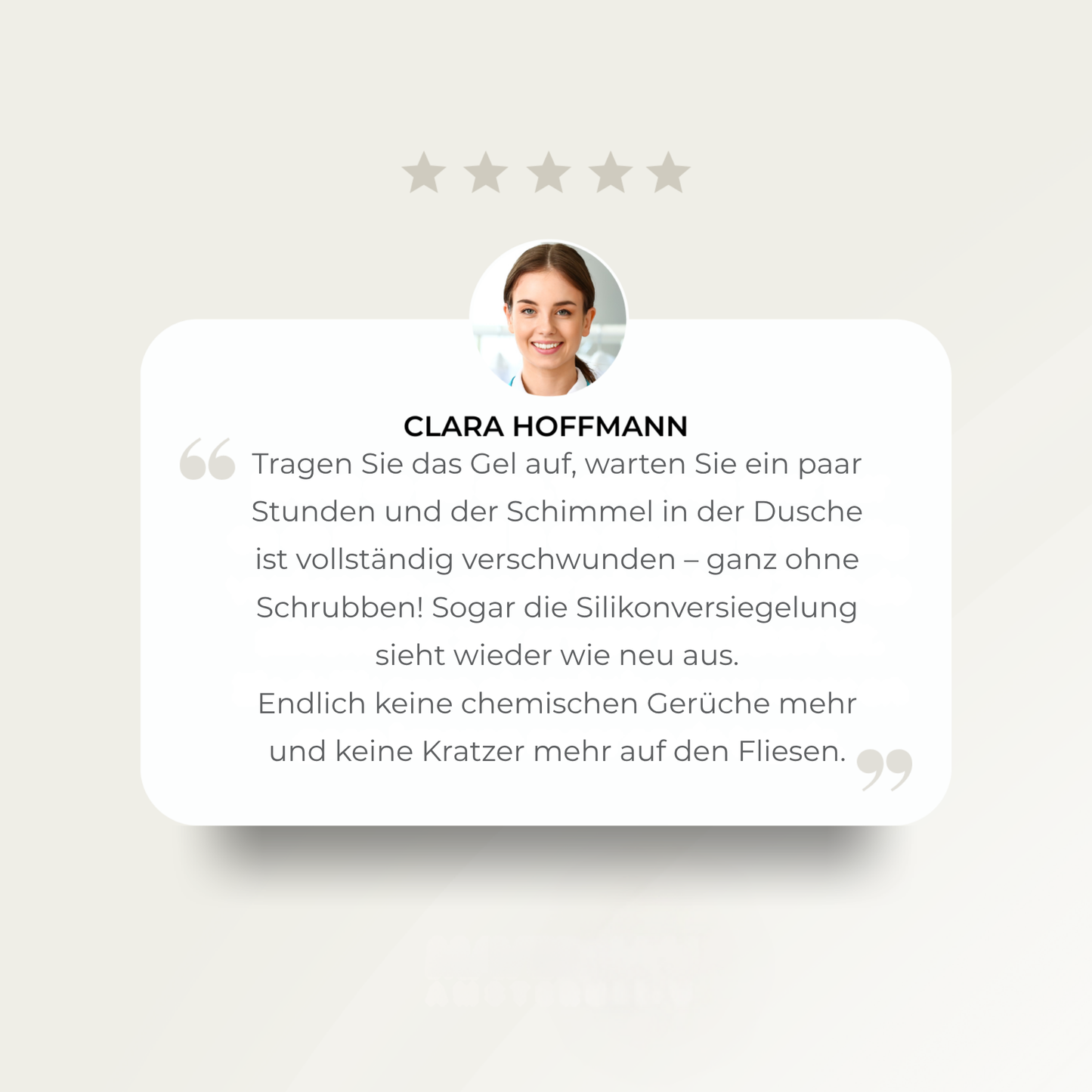 FleckWeg / Entfernt Schimmel Ohne Schrubben