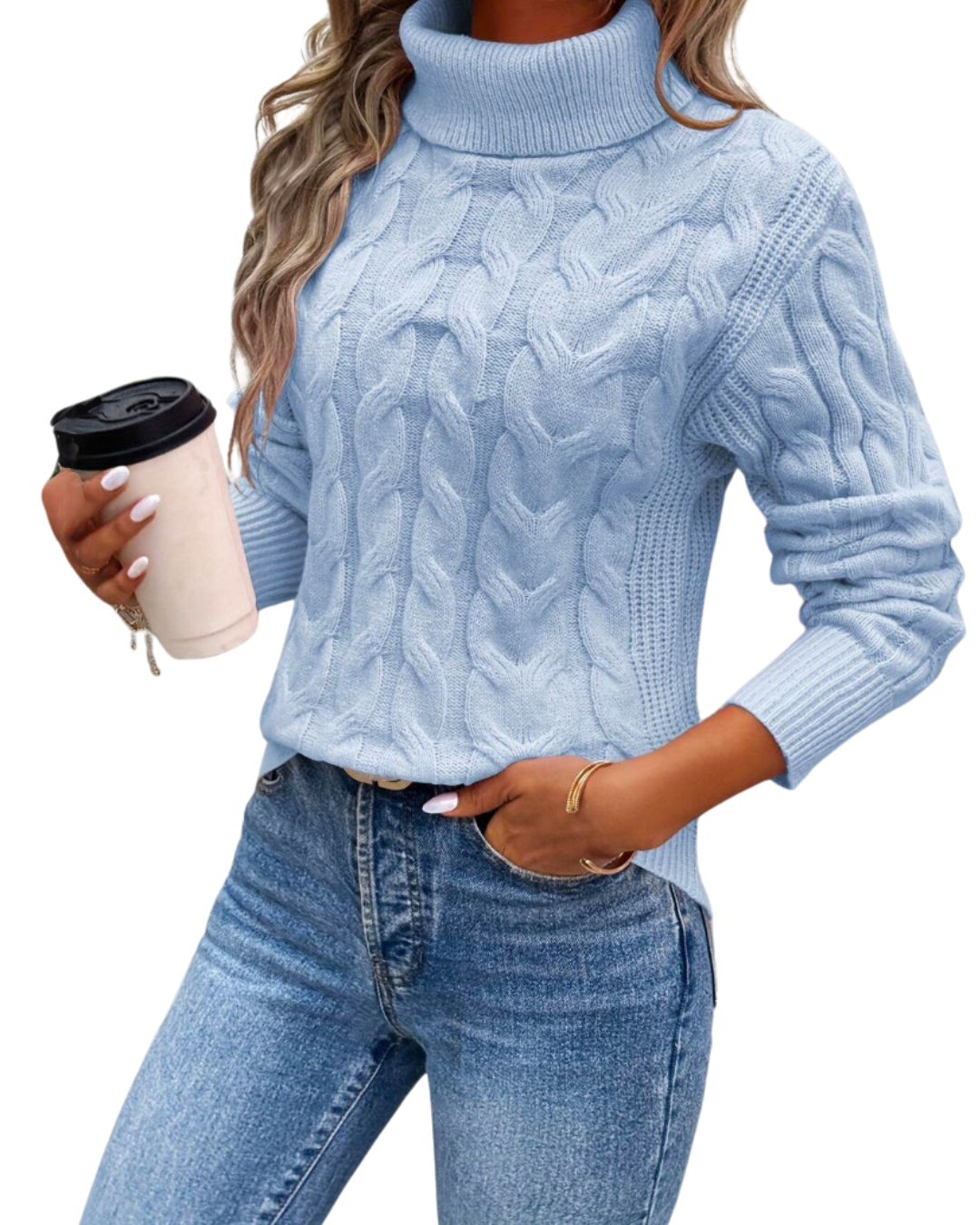 Giorgia | Damenpullover in Warmem Strick