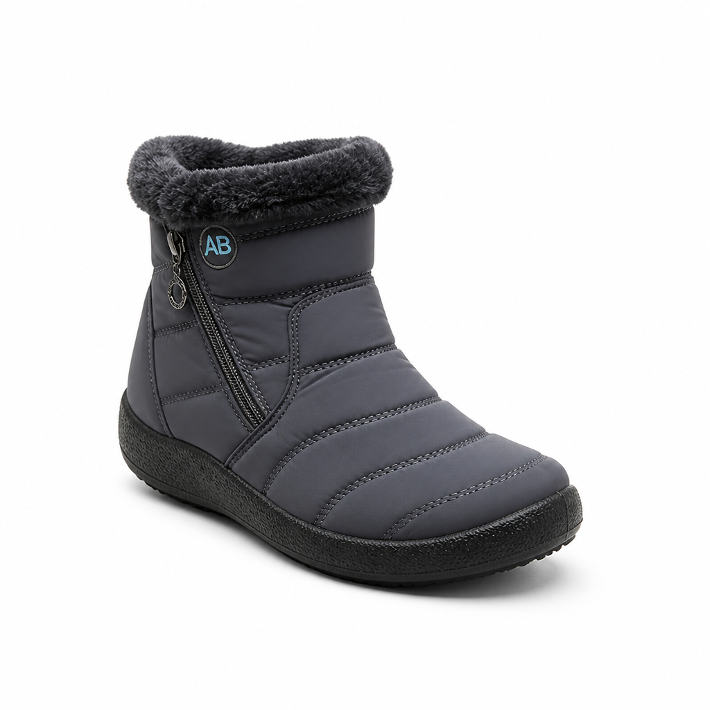 Gefütterte Winterstiefel – wasserabweisend und rutschfest
