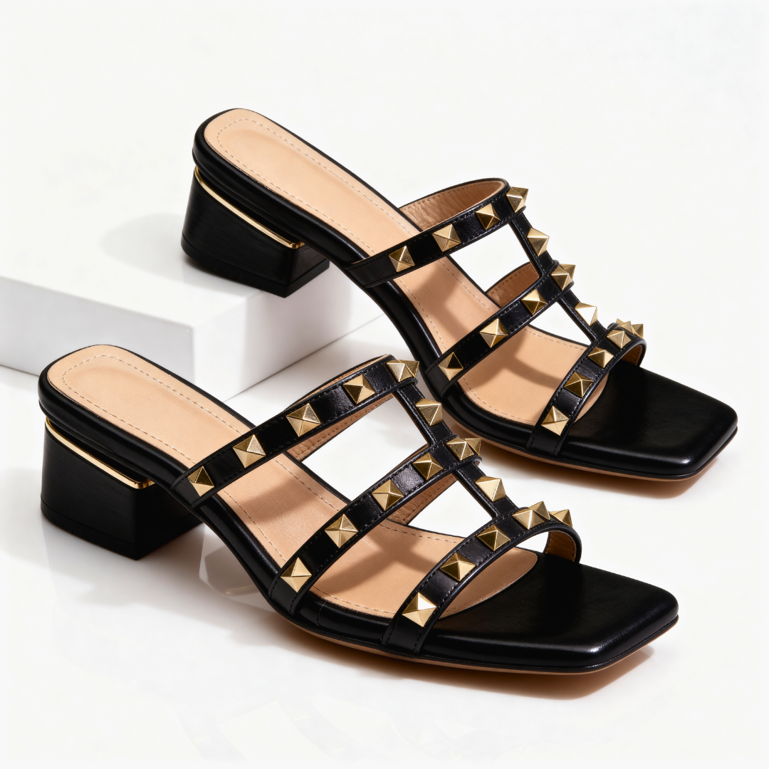 Edith - Sandalen mit Nieten
