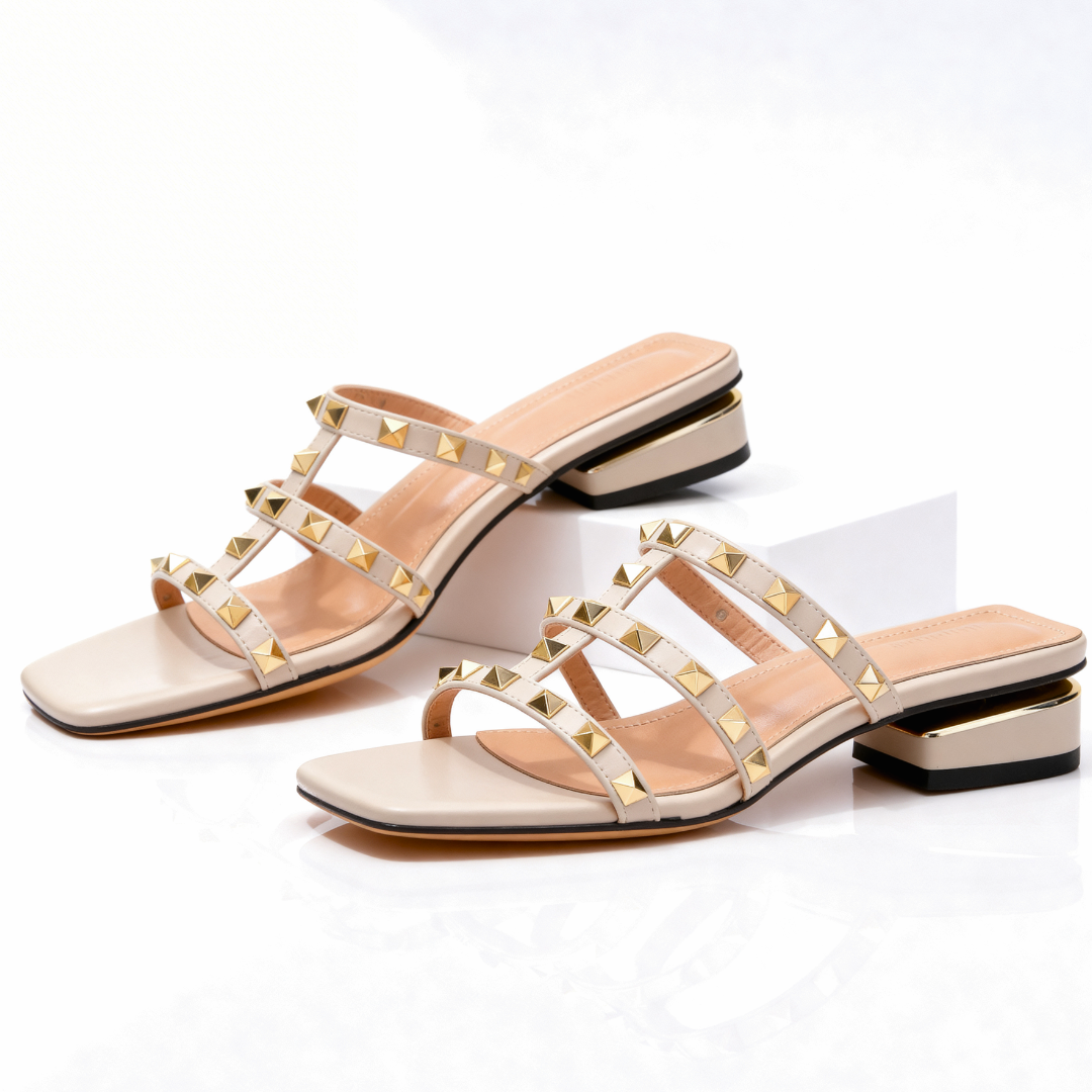 Edith - Sandalen mit Nieten