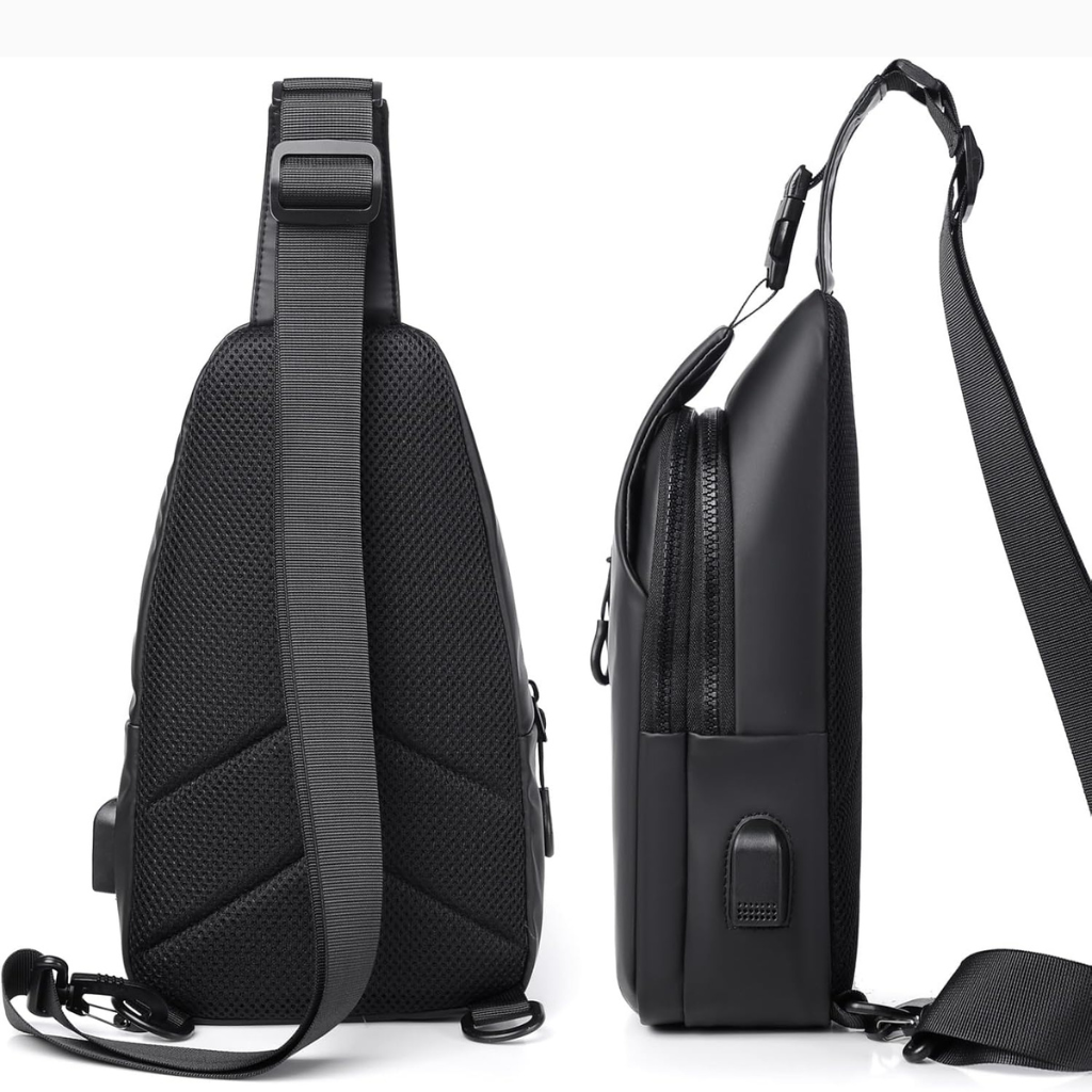 Anti-Diebstahl Crossbody Tasche mit wasserdichtem Schutz