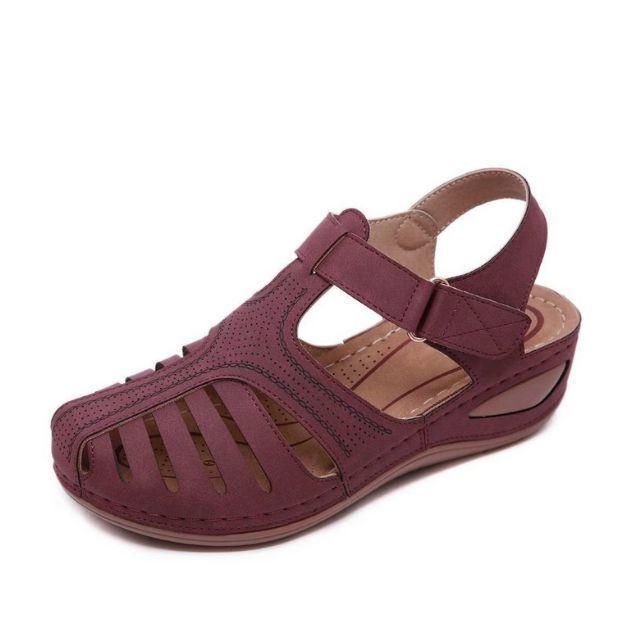 KomfortTritt | Atmungsaktive Orthopädische Sandalen mit Klettverschluss