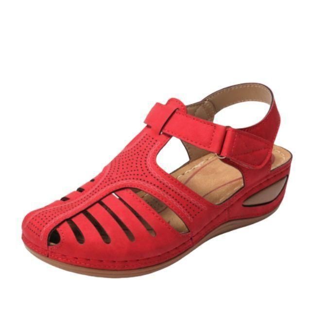 KomfortTritt | Atmungsaktive Orthopädische Sandalen mit Klettverschluss