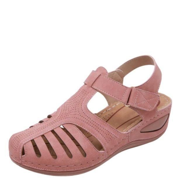 KomfortTritt | Atmungsaktive Orthopädische Sandalen mit Klettverschluss