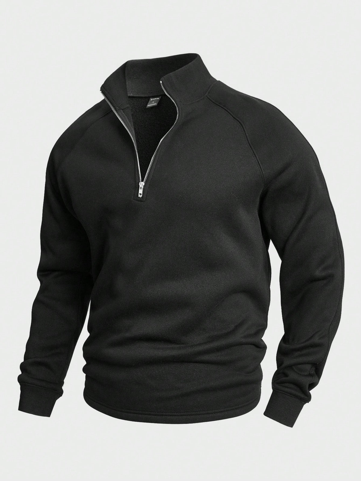 Kelvin | Eleganter Zip-Hochkragenpullover