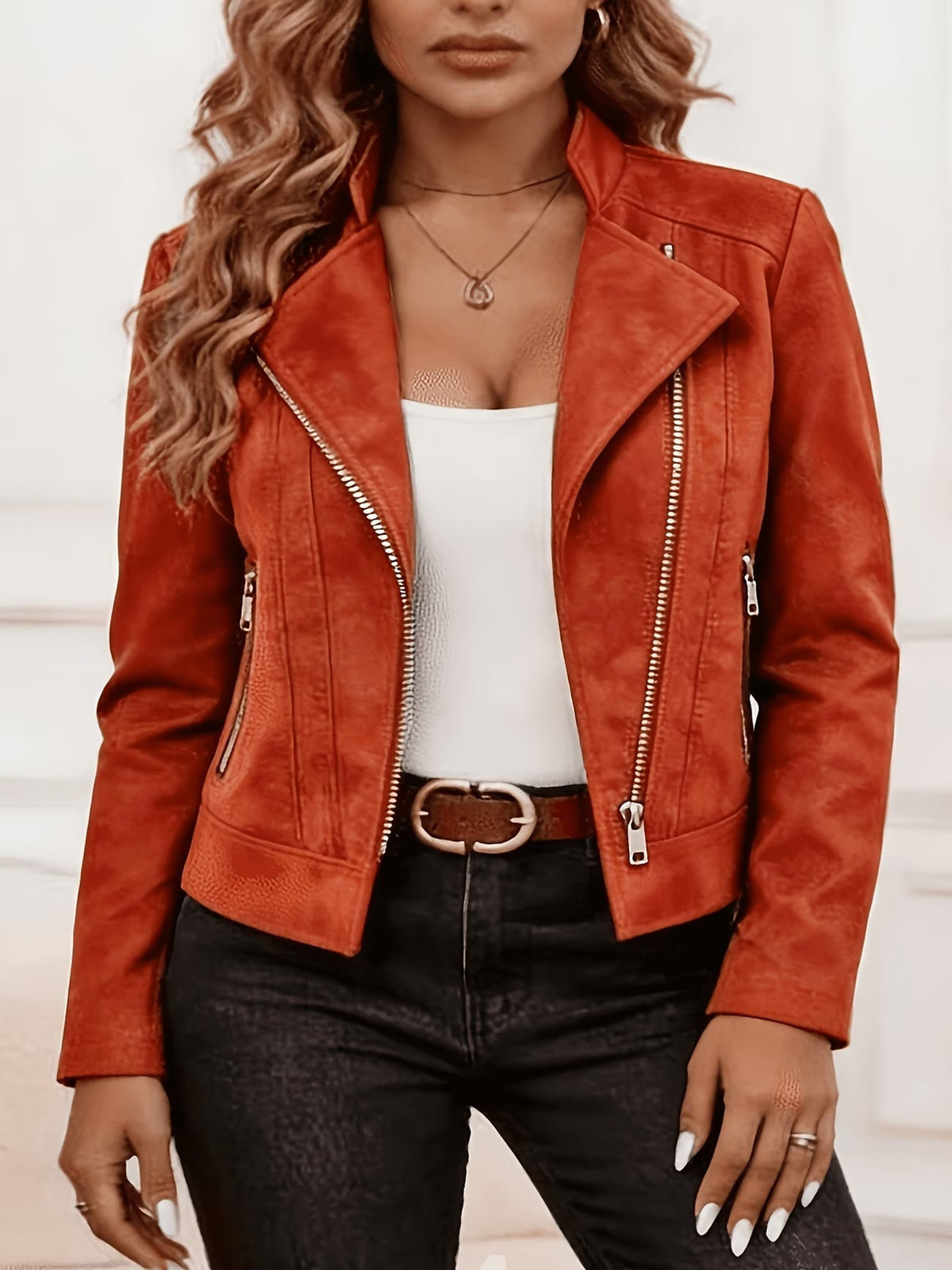 Amina – Langarmjacke mit Reißverschluss