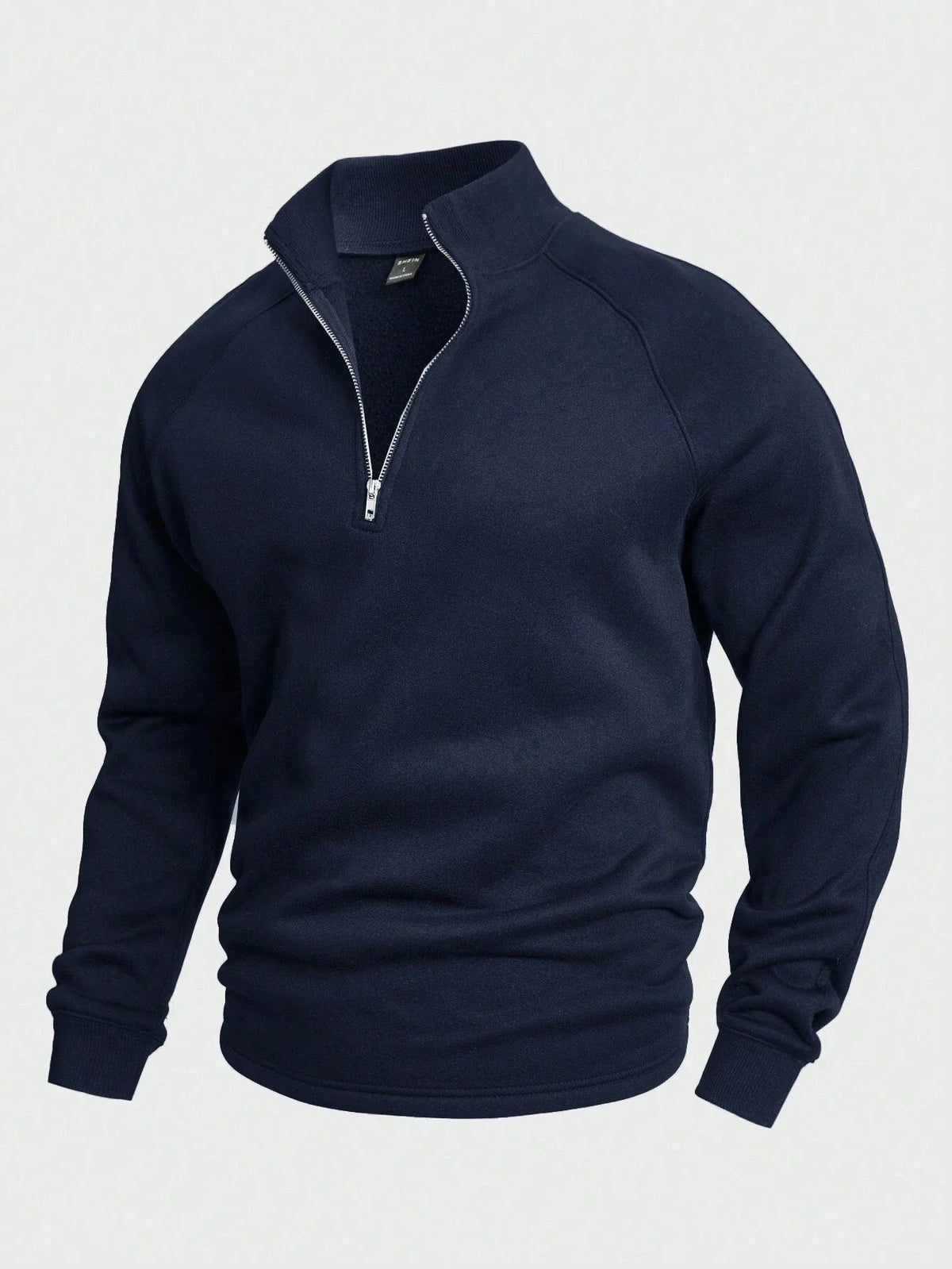 Kelvin | Eleganter Zip-Hochkragenpullover