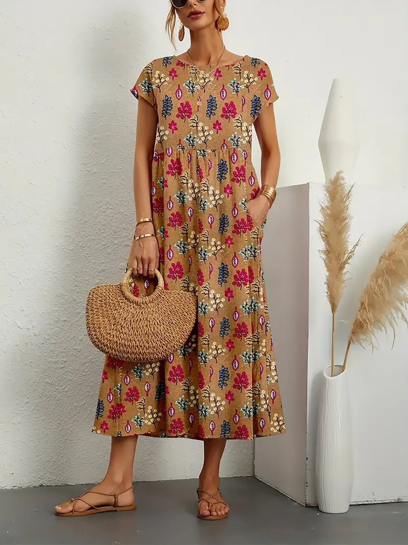 Lovelyn - Elegantes Blumen Kleid