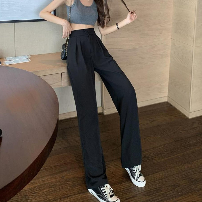 Katimy -  Die Ultimative Hose mit Hoher Taille und Weitem Bein [50% Rabatt]