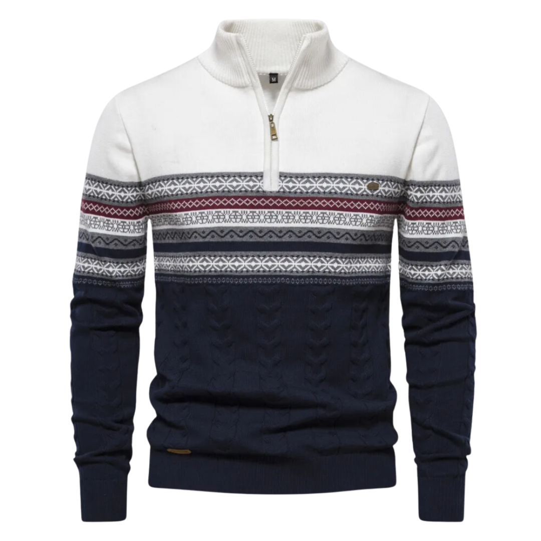 Julian - Viertel Reißverschluss Pullover