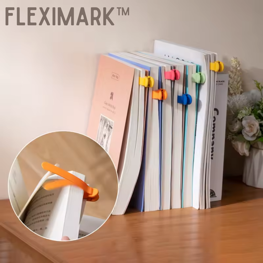 FlexiMark | Lesezeichen aus Silikon (6er Satz)