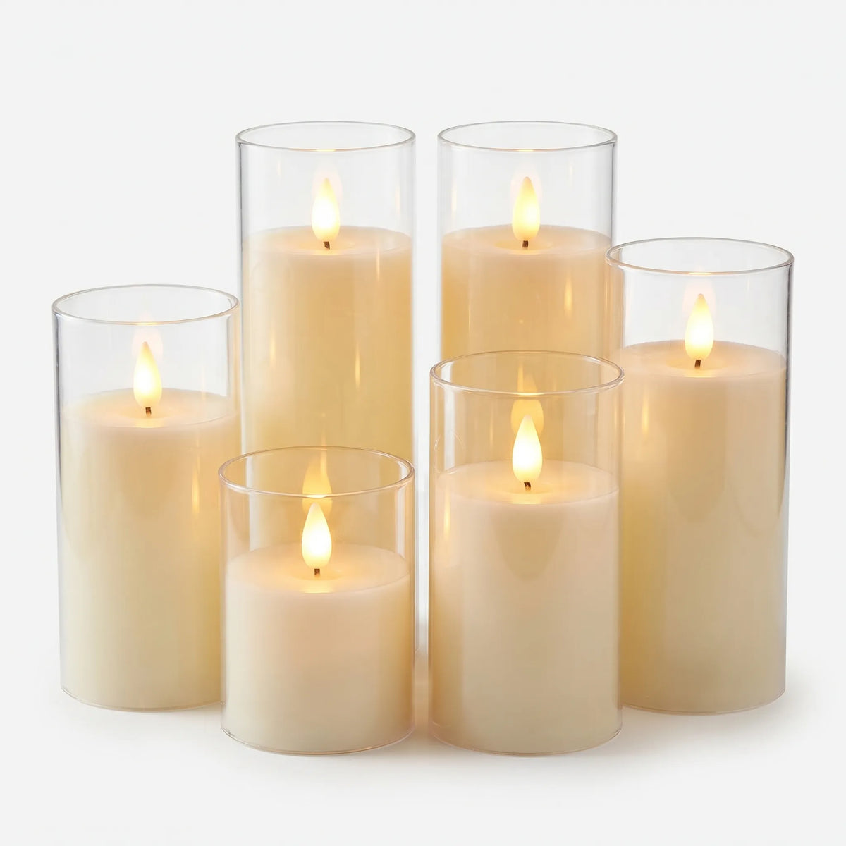 Flammenlose LED-Kerzen mit Flackereffekt – sicher und stimmungsvoll