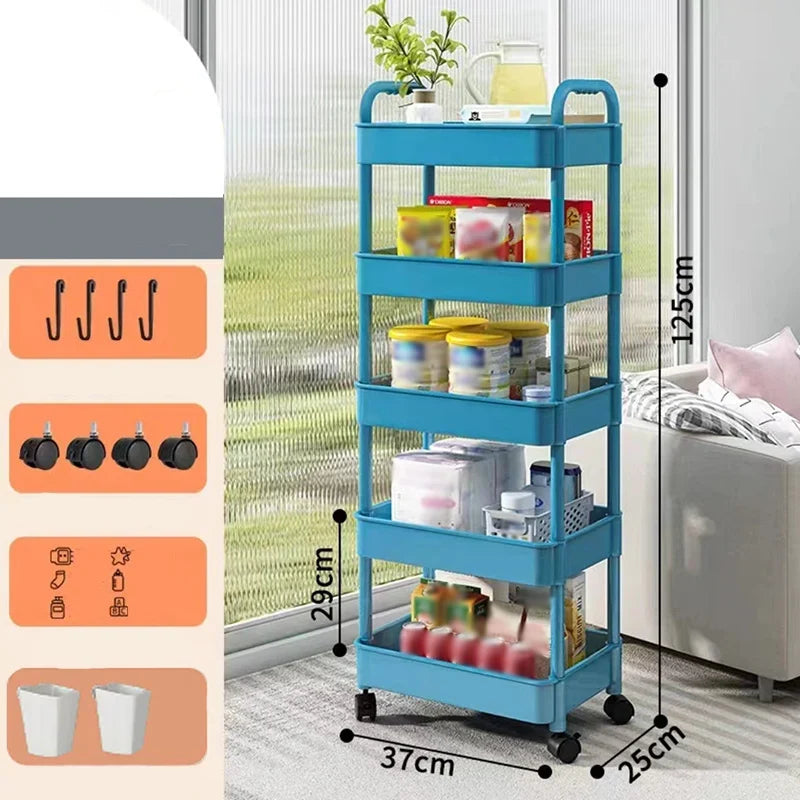 GlideEase – Maximiere deinen Raum mit stilvollem, geschmeidigem mobiler Stauraumlösung