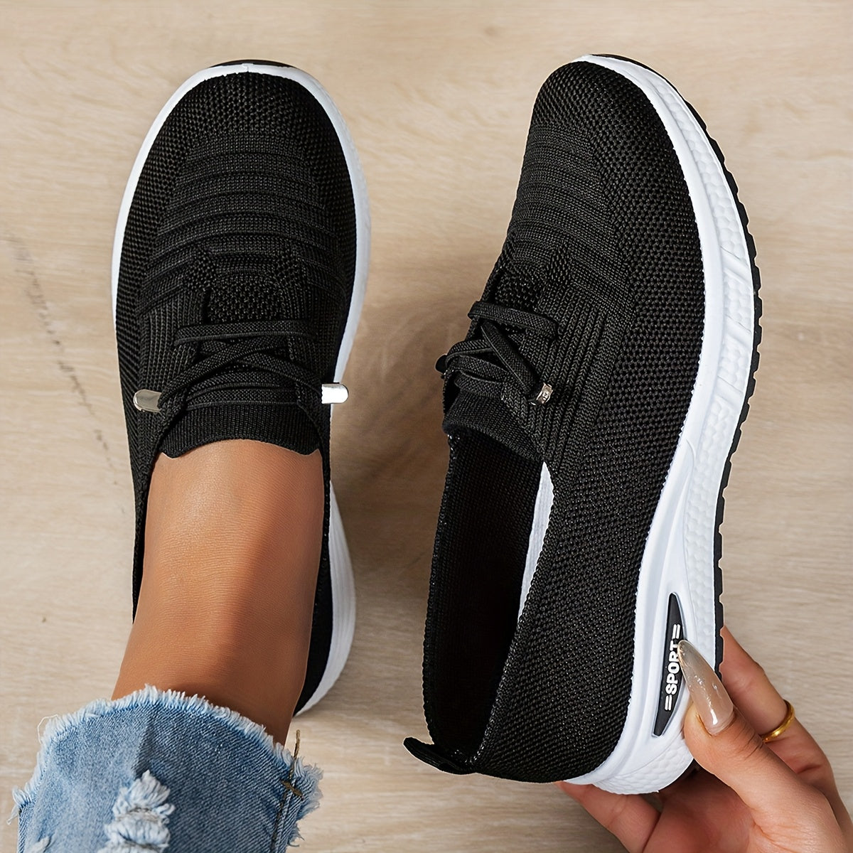 Olympe - Moderner Leichter Sneaker Mit Weicher Sohle