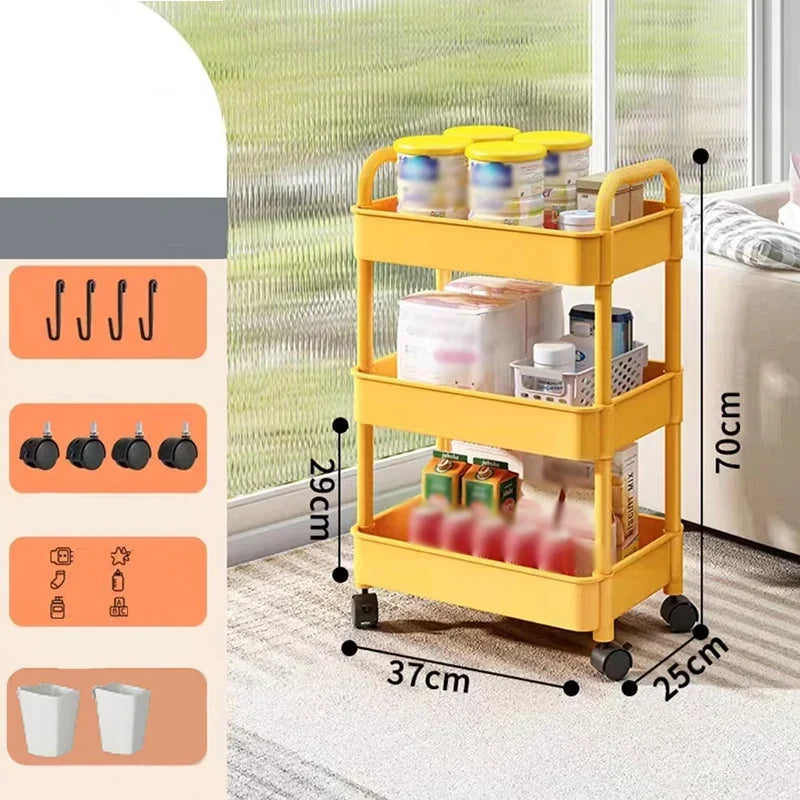 GlideEase – Maximiere deinen Raum mit stilvollem, geschmeidigem mobiler Stauraumlösung