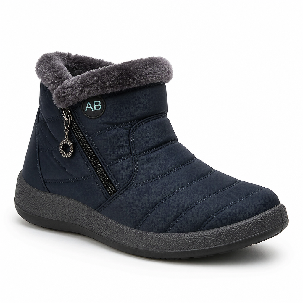 Gefütterte Winterstiefel – wasserabweisend und rutschfest