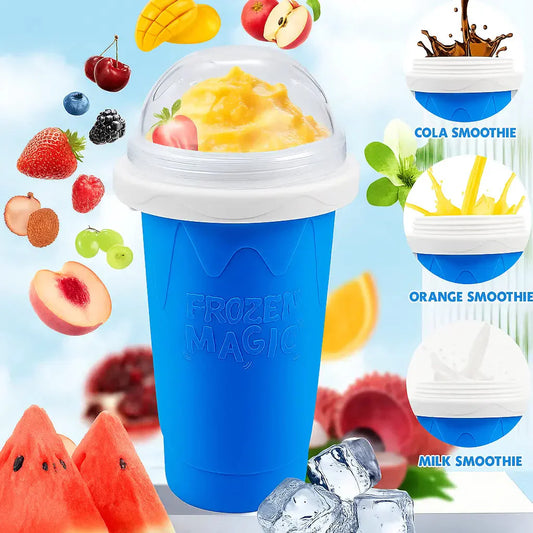 Slushy-Maker-Becher – Friert Lieblingsgetränke im Handumdrehen ein