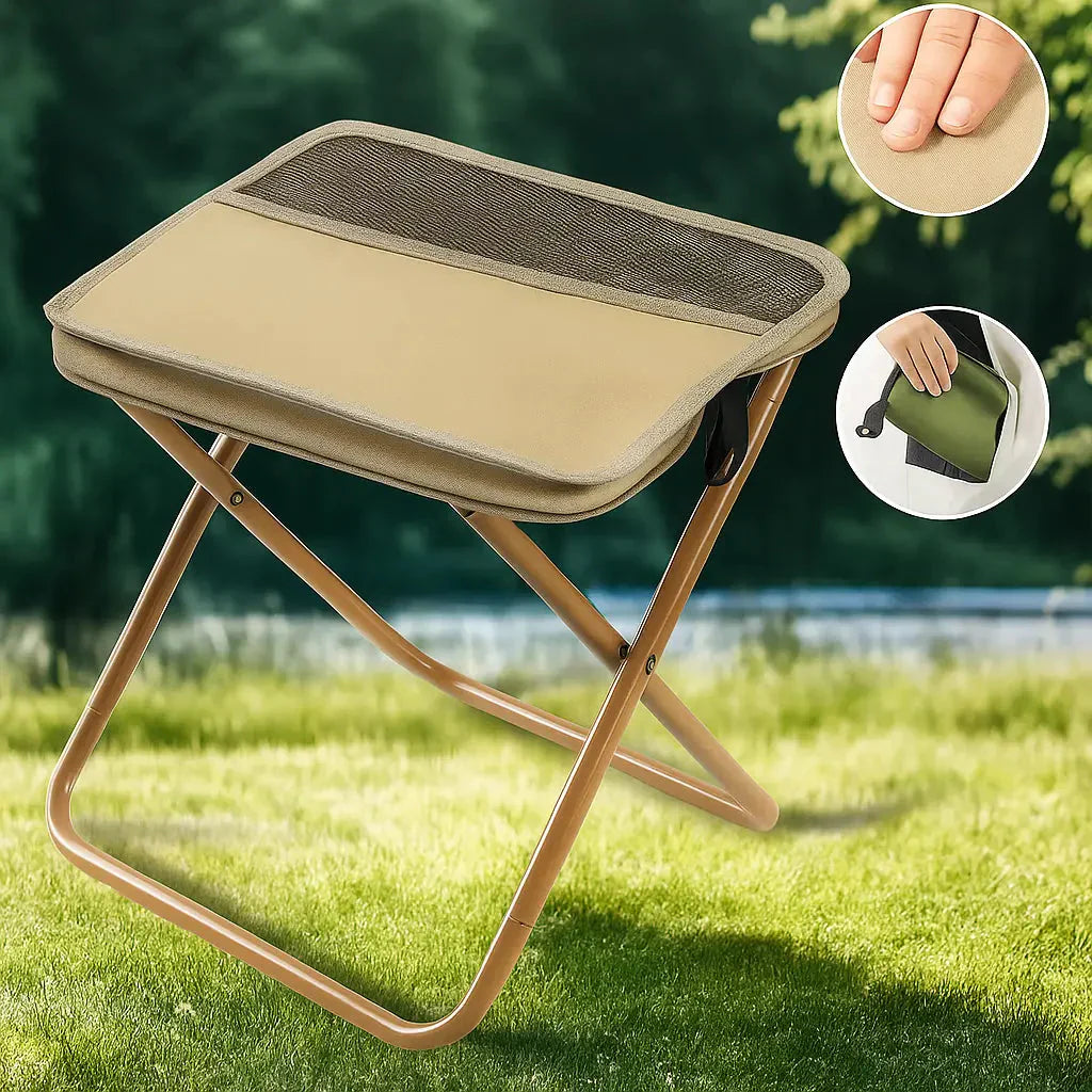 Klappbarer Sitzhocker – Stabil, leicht und wasserdicht für unterwegs