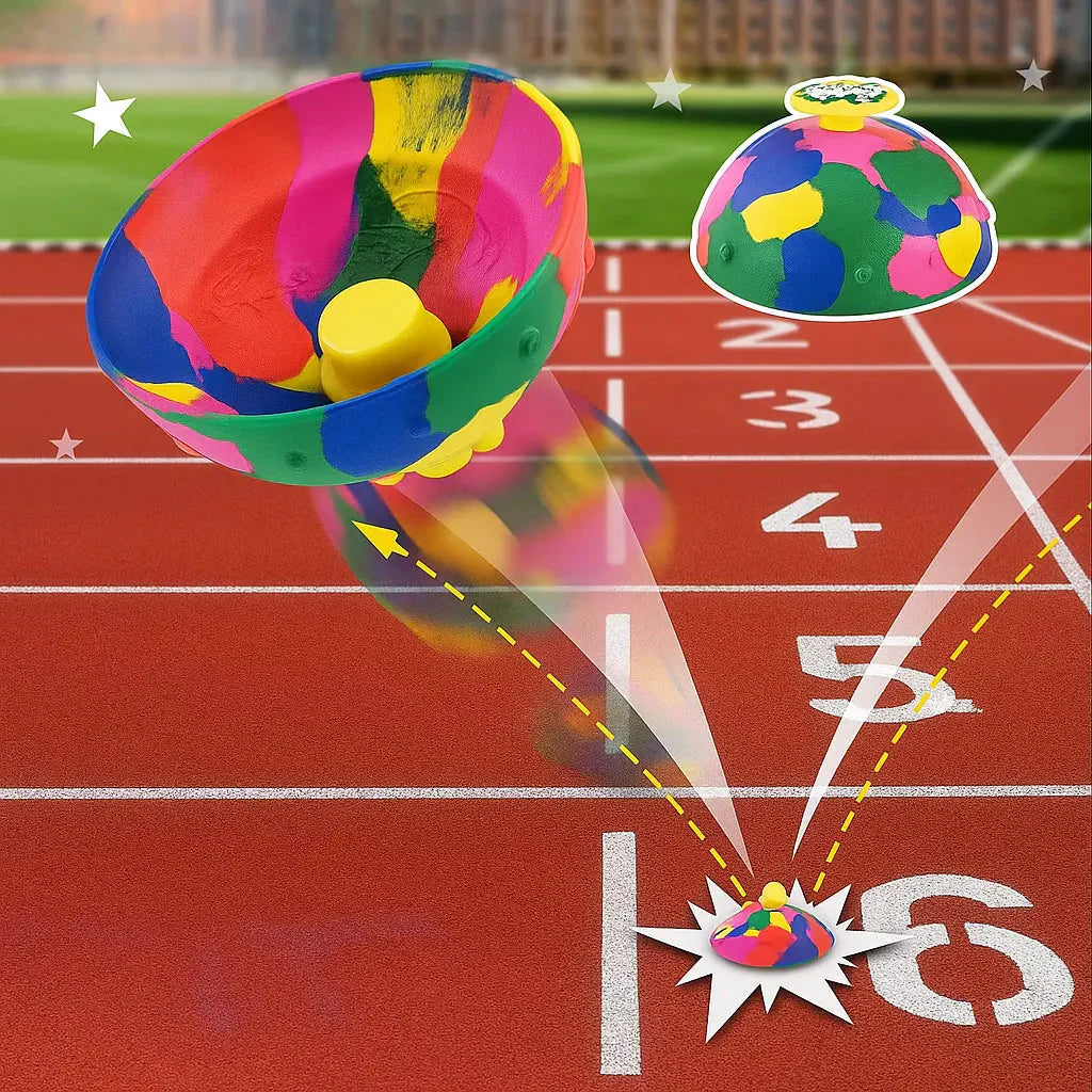 Fidget-Spielzeug zum Werfen – Springt mit Drehung noch höher