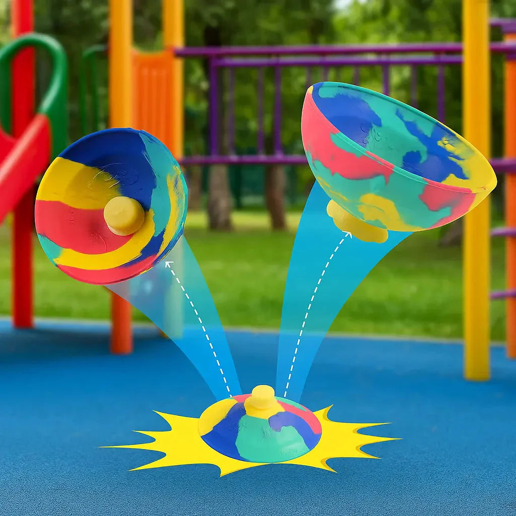 Fidget-Spielzeug zum Werfen – Springt mit Drehung noch höher