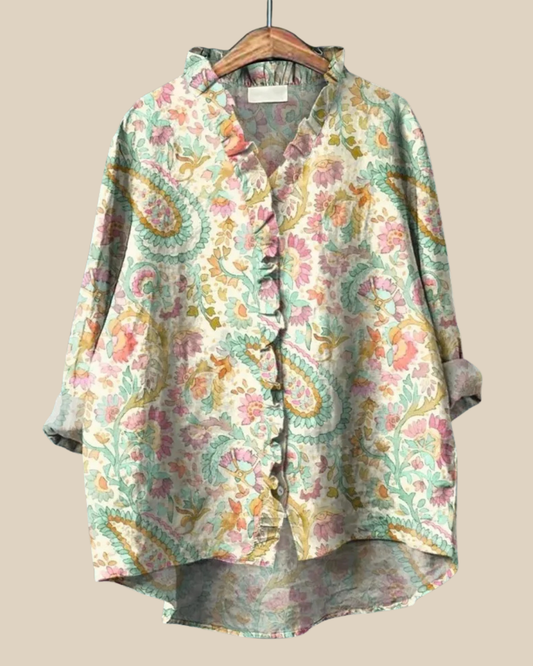 Caitlin | Elegante Volantbluse