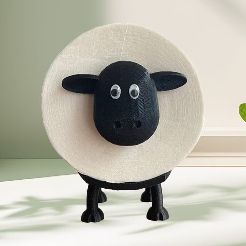 Schaf-Toilettenpapierhalter