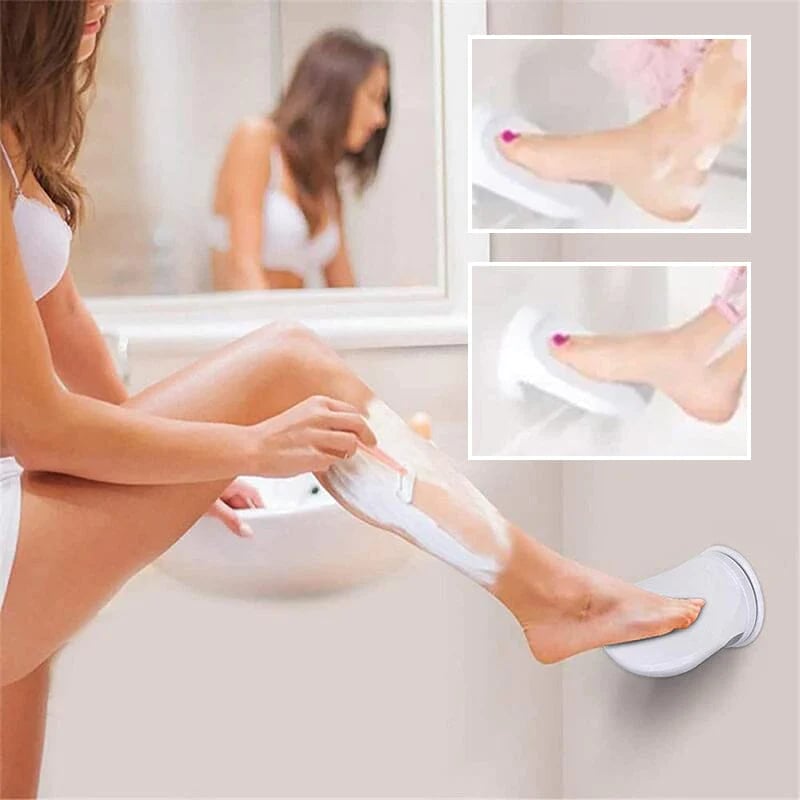 Saugnapf-Fußstütze – Mehr Sicherheit beim Rasieren in der Dusche