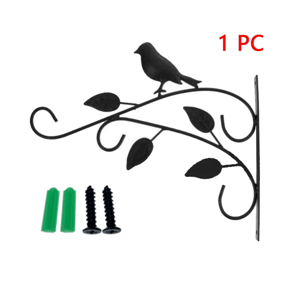 FloraHook Metall-Wandhaken für Pflanzen | Blumentopfhalter | Balkon- und Gartendekoration