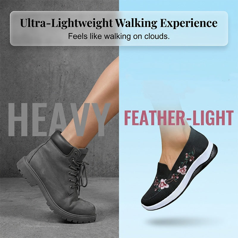 Ava – Leichte, atmungsaktive Mesh-Schuhe mit Blumenmuster