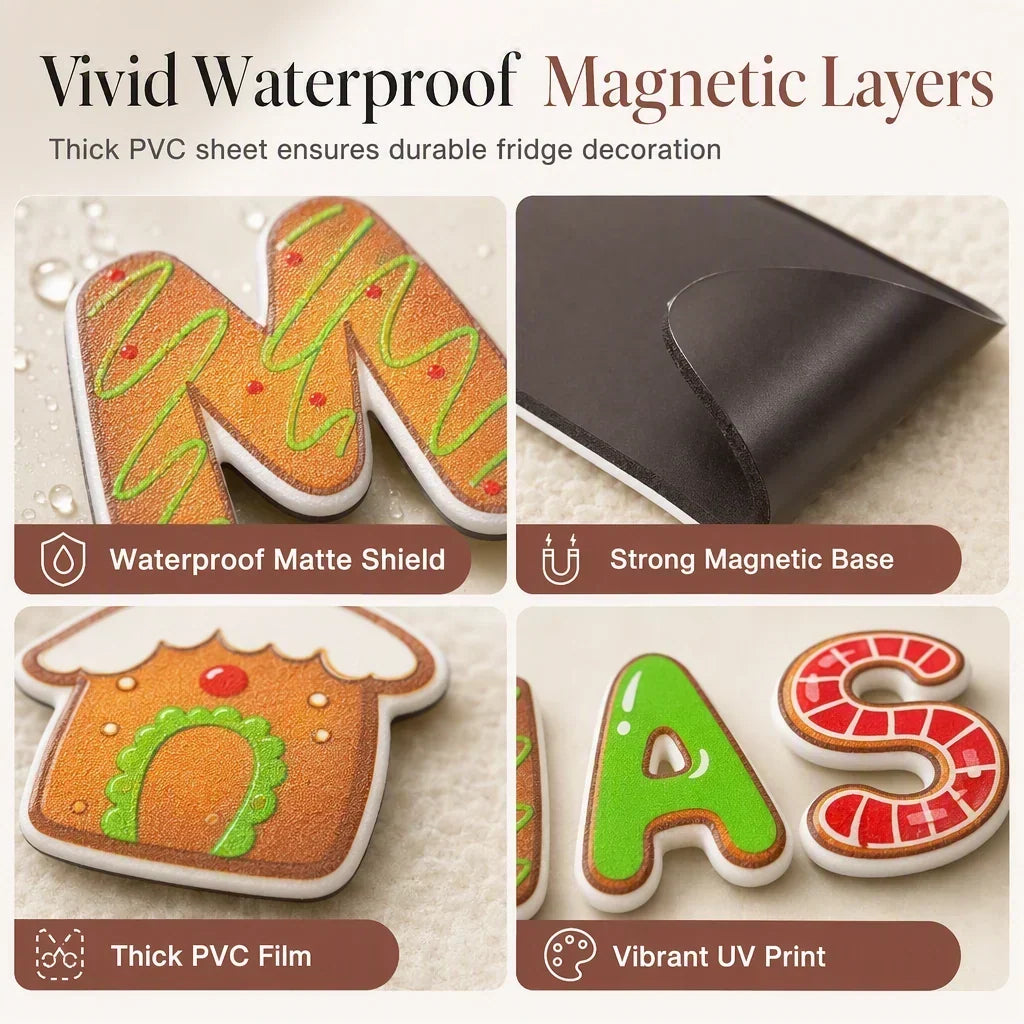 Dekorationsmagnete | Festliches Design | Wasserfestes PVC
