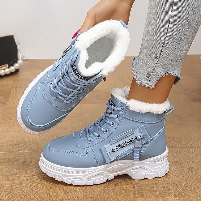Nikiforos – Warme Schnür Sneaker im Winter Stil