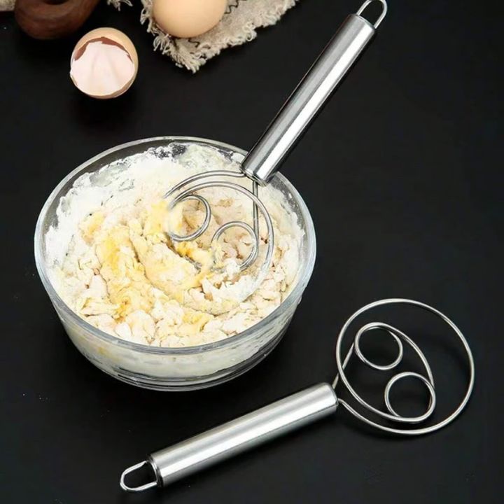 1+1 Gratis | Edelstahl-Teigmischer für einfaches und sauberes Backen