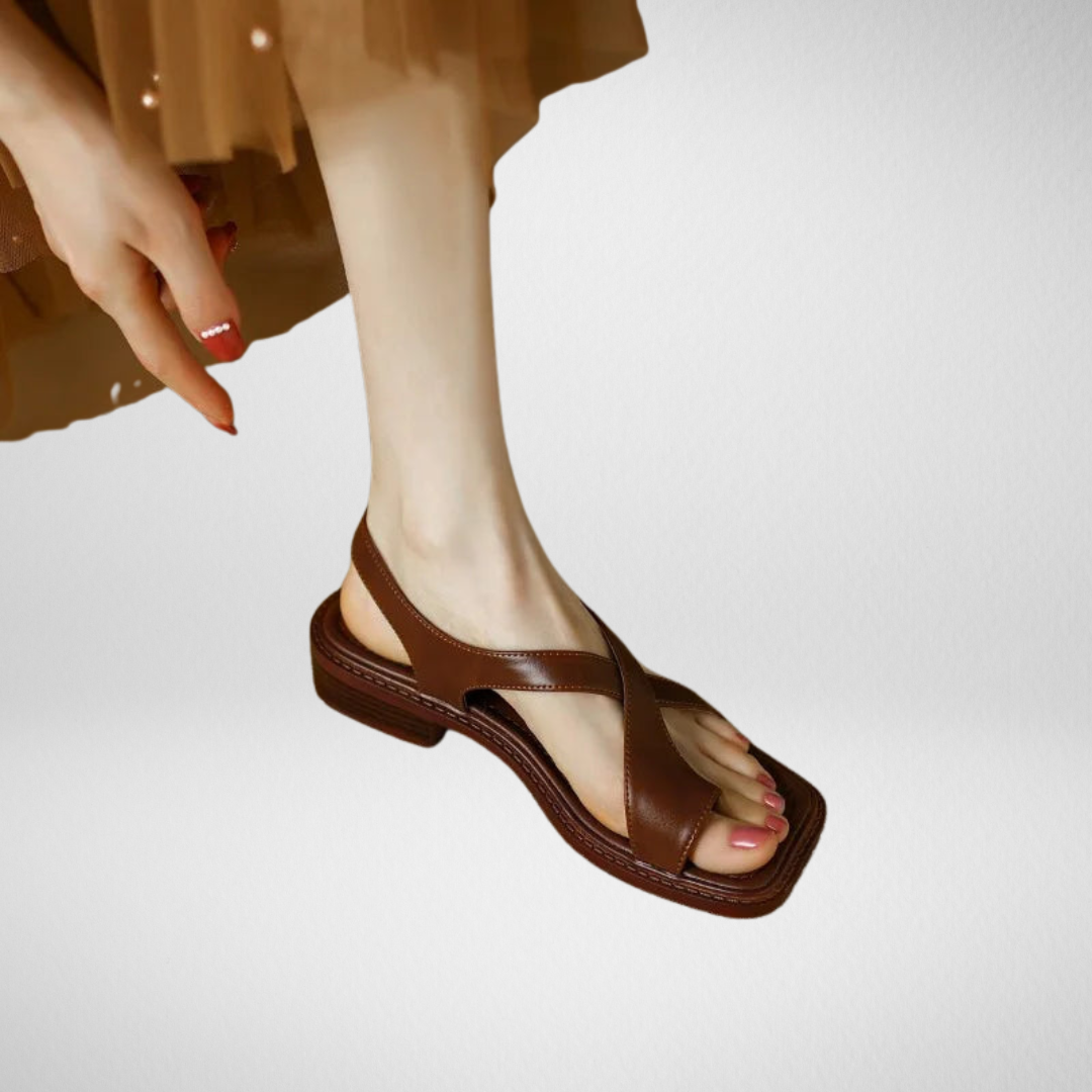 Vianne - Leder Sandalen