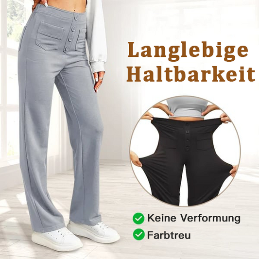 ComfyPlus – Die lässige Stretch-Hose mit hoher Taille