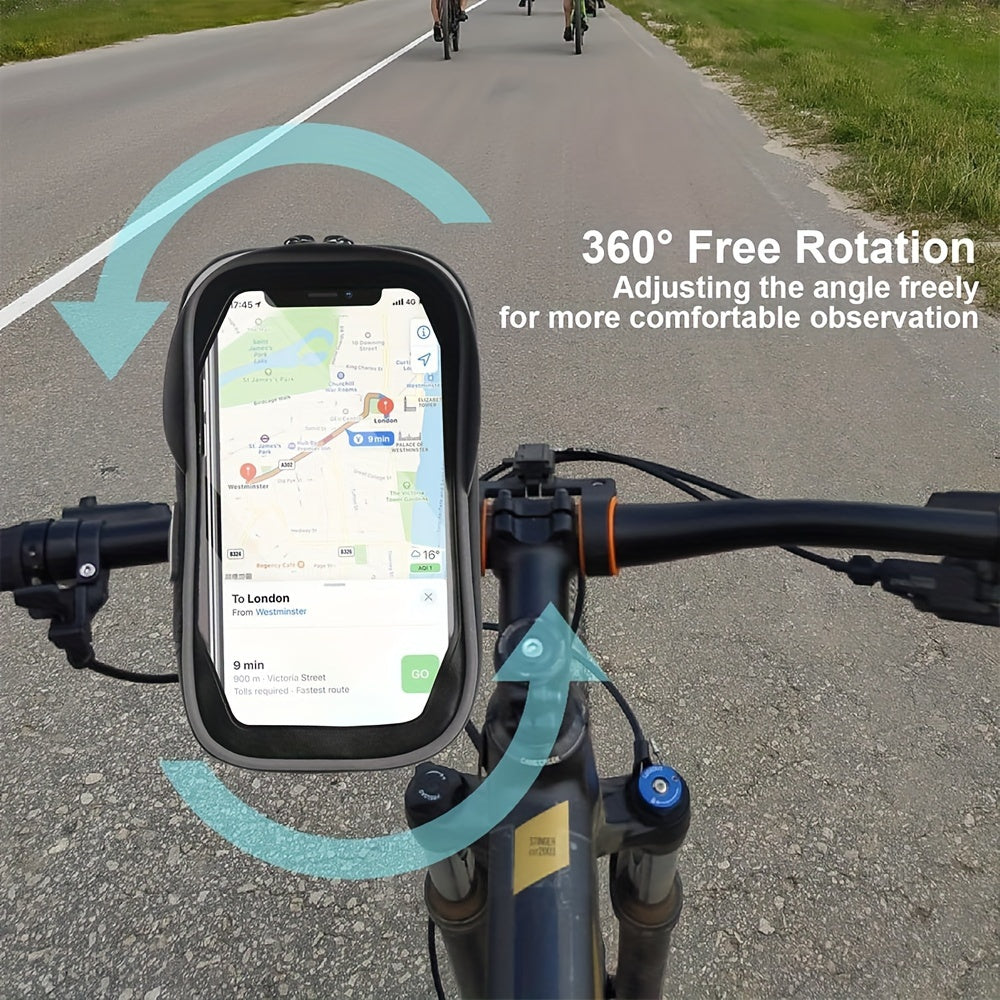 Handyhalter Fahrrad wasserdicht mit 360° Drehung