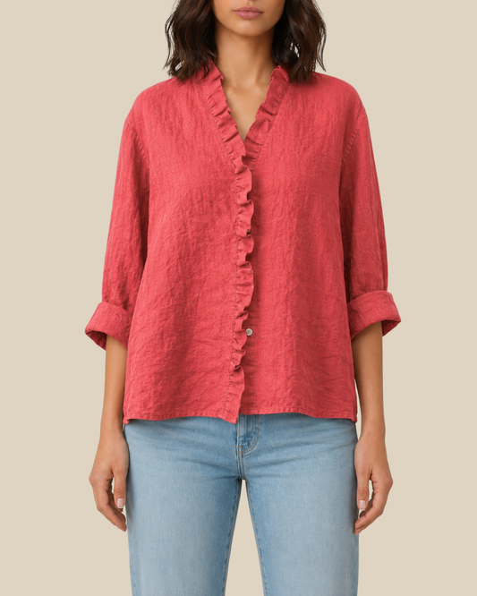 Arielle | Bluse mit Künstlerprint