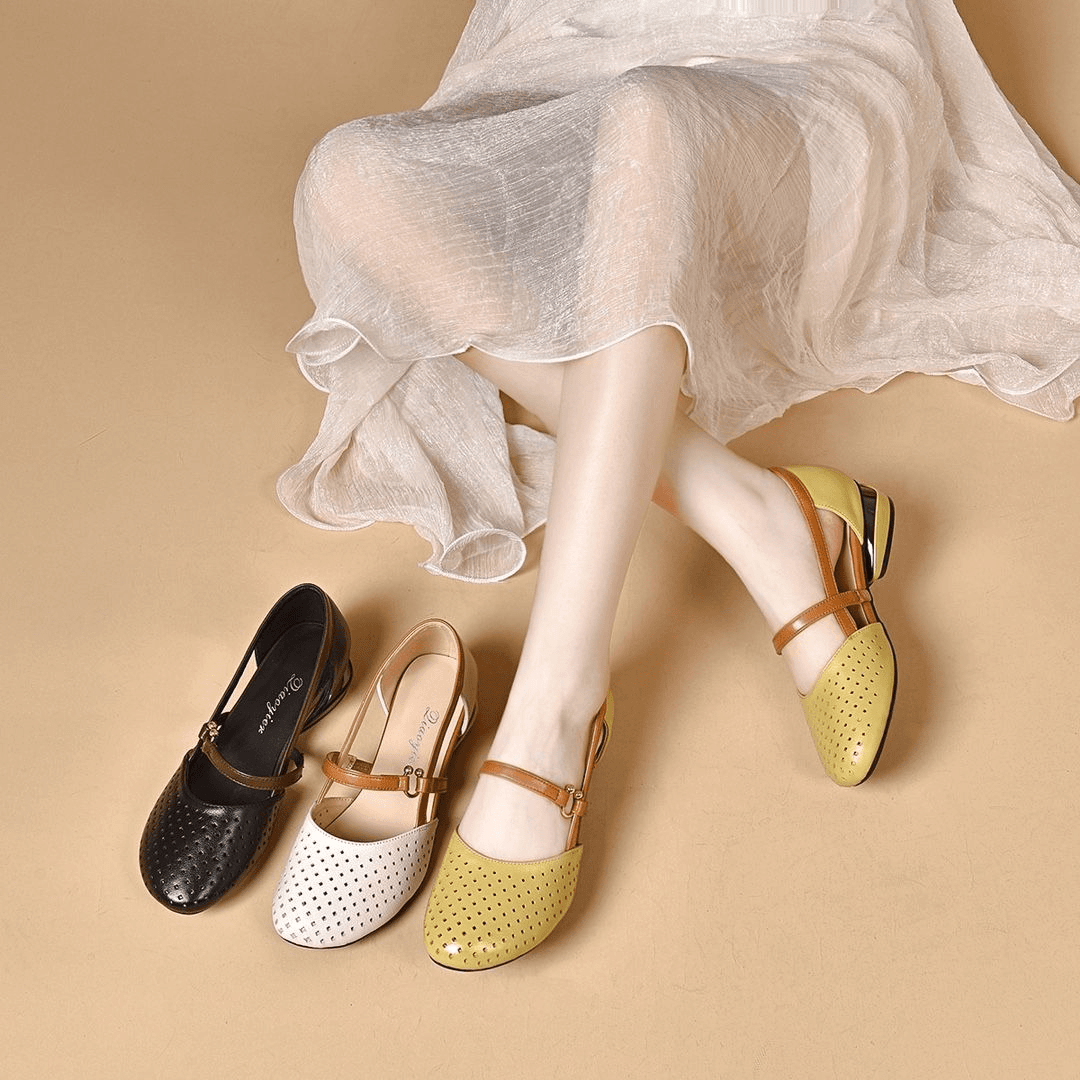 Lovana - Sandalen mit niedrigem Absatz