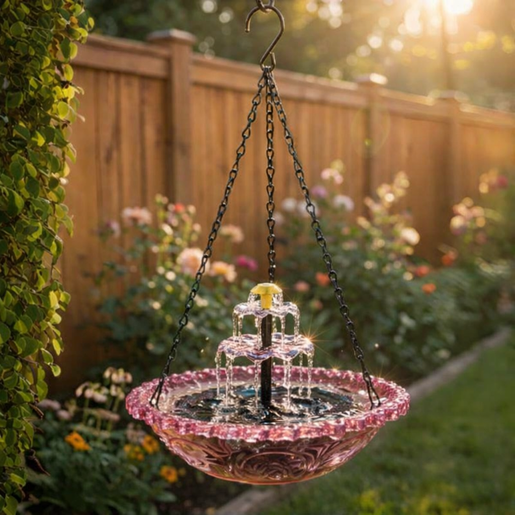 SunCascade | Umweltfreundlicher Solar-Wasserfall für sofortige Gartengemütlichkeit