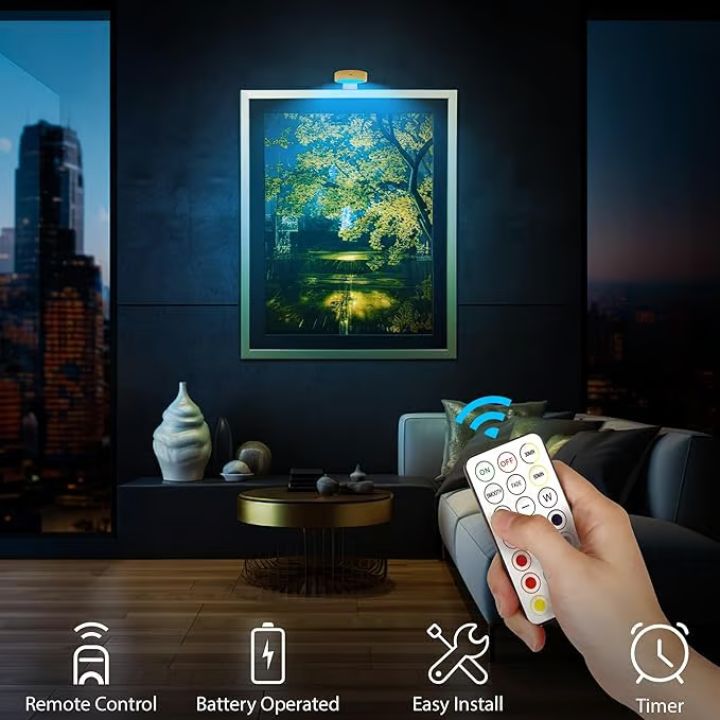 1+1 Gratis | Magnetische LED-Bilderleuchte