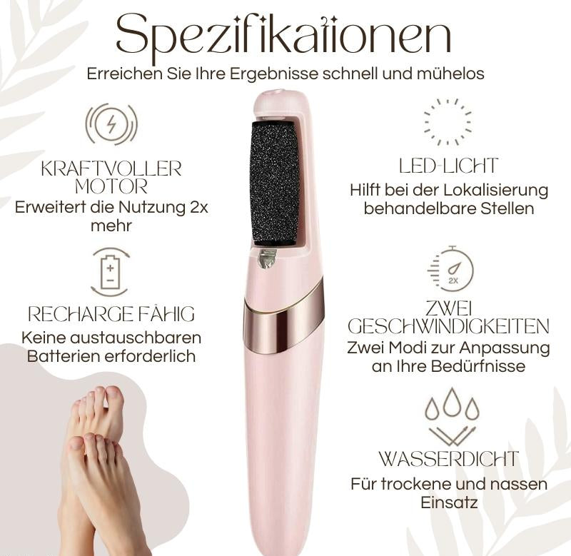 Callusos – Elektrischer Hornhautentferner