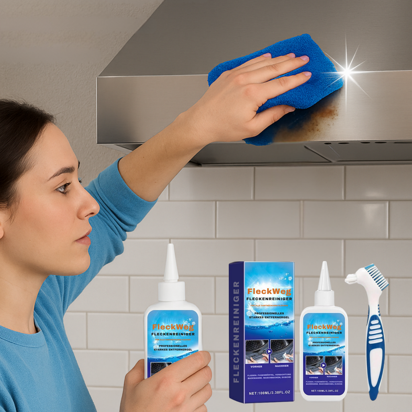 FleckWeg / Entfernt Schimmel Ohne Schrubben