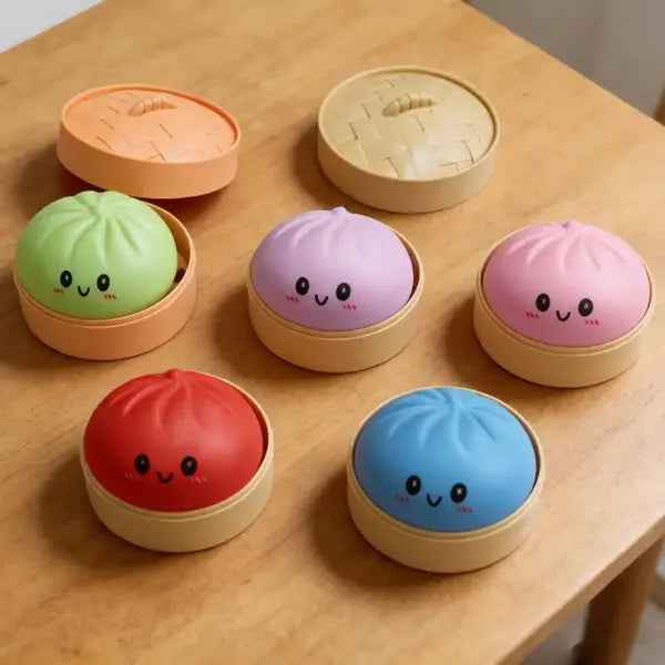 Squishy Dumpling Spielzeug mit Kawaii-Design