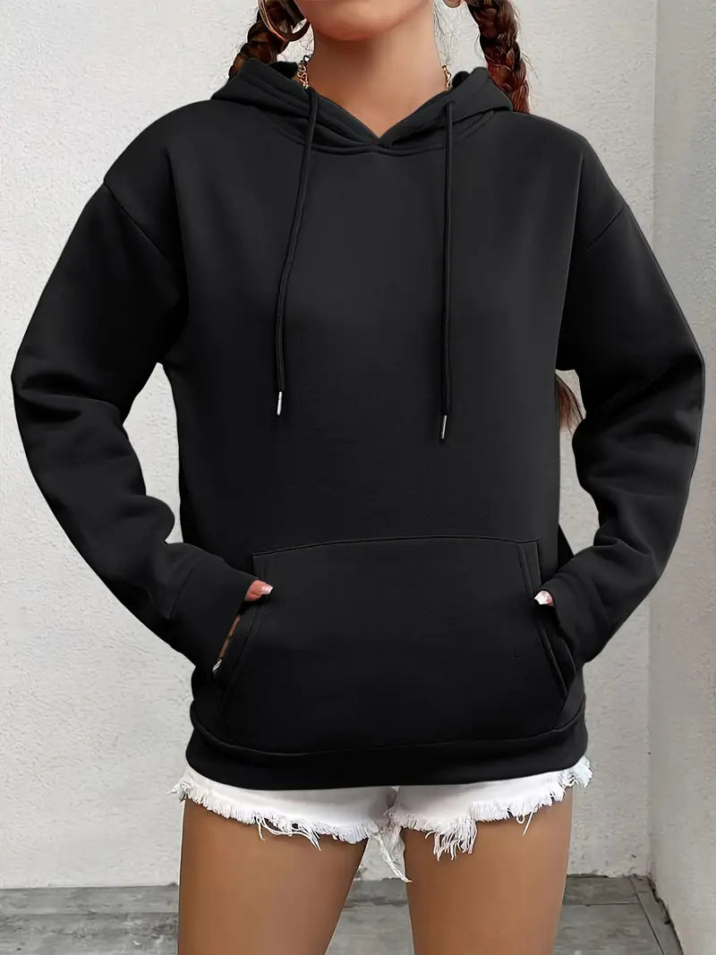 Vanora - Langarm Kapuzenpullover Mit Taschen