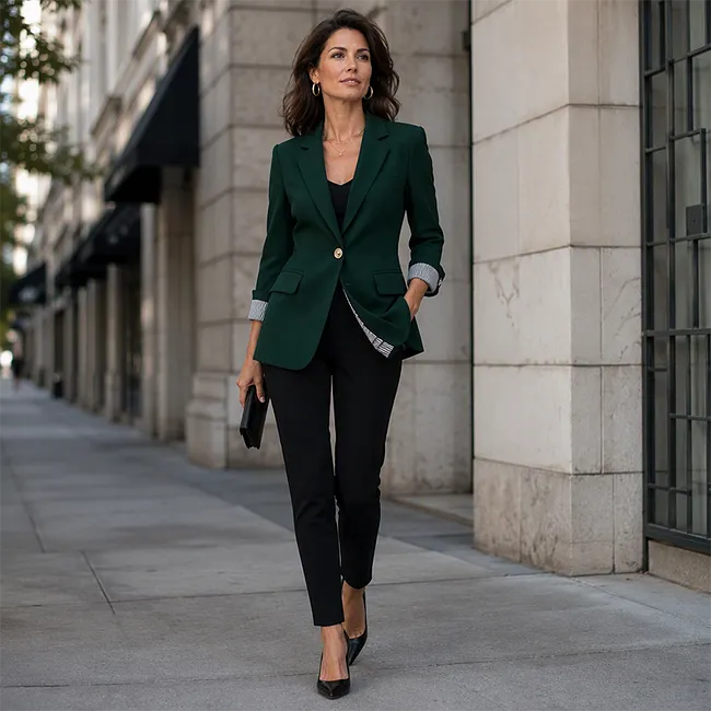 Rigieta - Lässiger Zweireiher Blazer