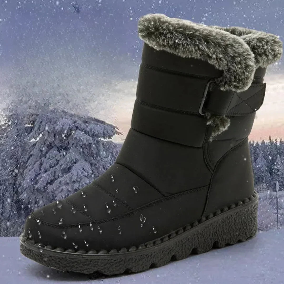 Gefütterte Winterstiefel Damen – wasserabweisend & rutschfest