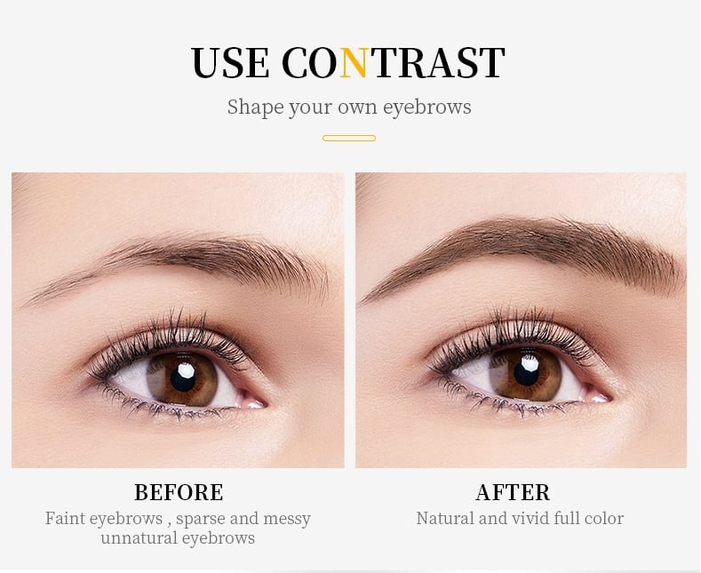 1+1 GRATIS | 3D Wasserdichter Microblading Augenbrauenstift — Für dichte, natürliche Brauen, die den ganzen Tag schmerzfrei halten
