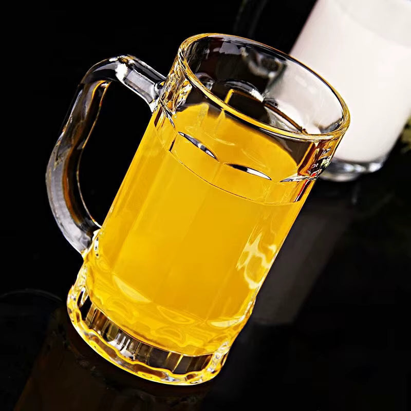 Bierkrug 500 ml | Unzerbrechlich & Spülmaschinenfest | Ideal für Zuhause & Partys