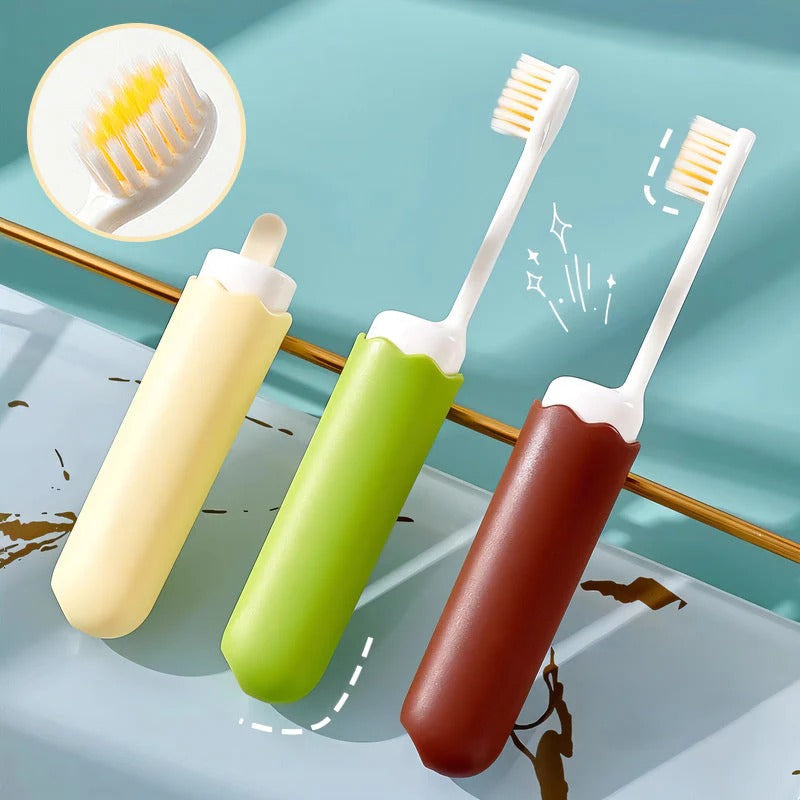 1+1 GRATIS | CleanVibe - Ultimative Reisezahnbürste für frische, keimfreie Lächeln