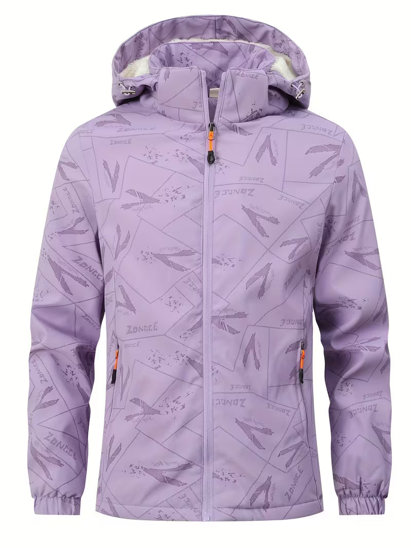 Karan – Kapuzenjacke mit Fleecefutter